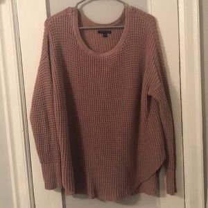 Dusty Rose AEO Slouchy Sweater